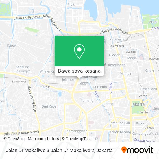 Peta Jalan Dr Makaliwe 3 Jalan Dr Makaliwe 2