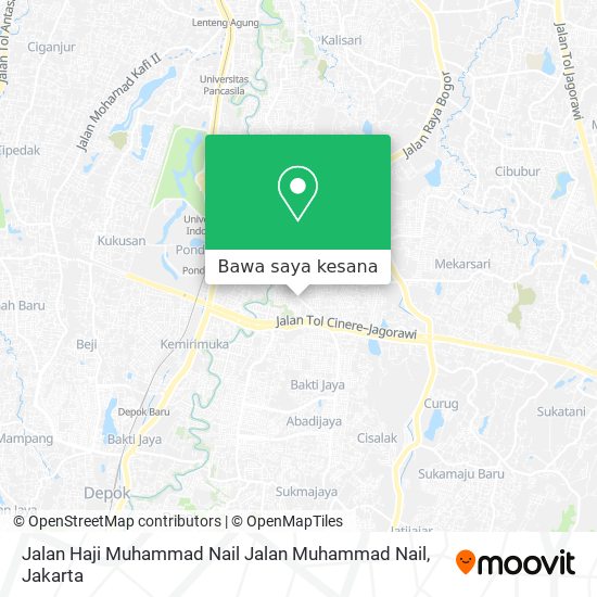 Peta Jalan Haji Muhammad Nail Jalan Muhammad Nail