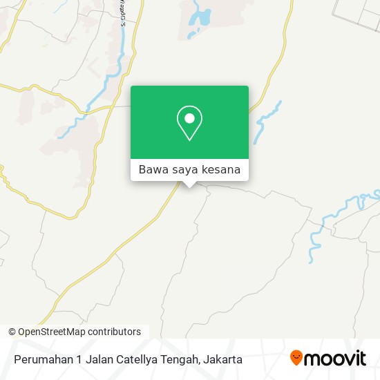 Peta Perumahan 1 Jalan Catellya Tengah