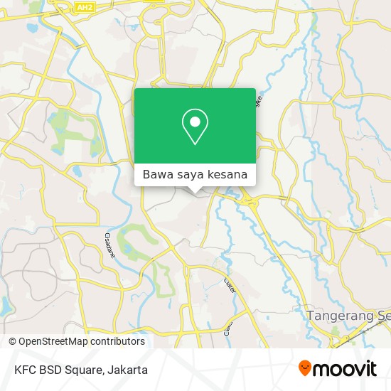 Peta KFC BSD Square