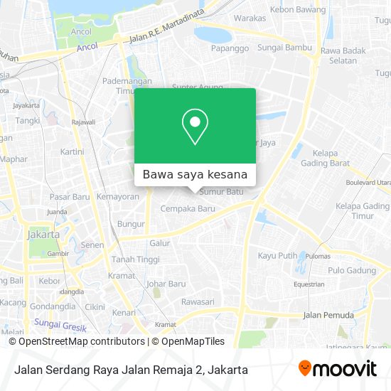 Peta Jalan Serdang Raya Jalan Remaja 2