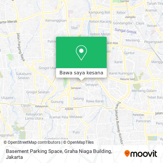 Peta Basement Parking Space, Graha Niaga Building