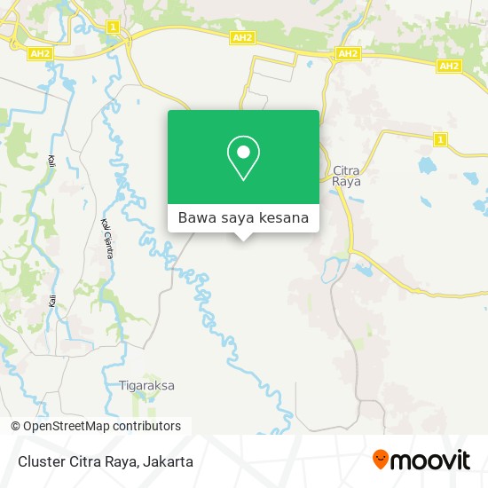 Peta Cluster Citra Raya