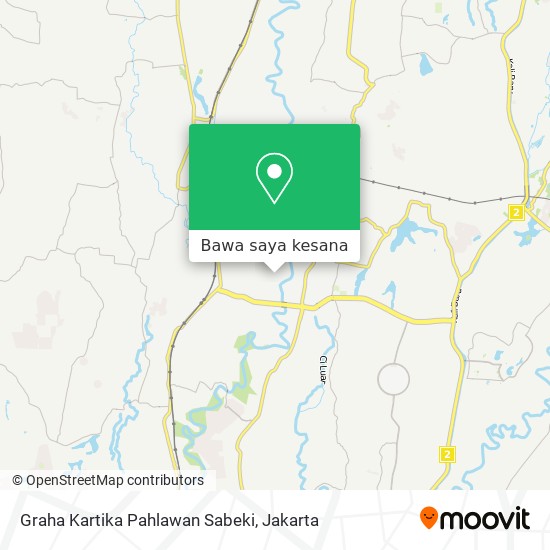 Peta Graha Kartika Pahlawan Sabeki