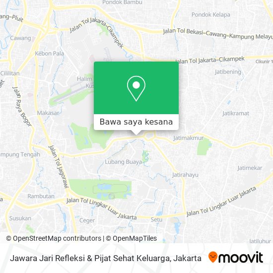 Peta Jawara Jari Refleksi & Pijat Sehat Keluarga