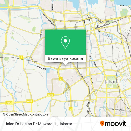 Peta Jalan Dr I Jalan Dr Muwardi 1