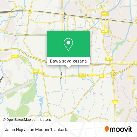 Peta Jalan Haji Jalan Madani 1