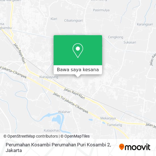 Peta Perumahan Kosambi Perumahan Puri Kosambi 2