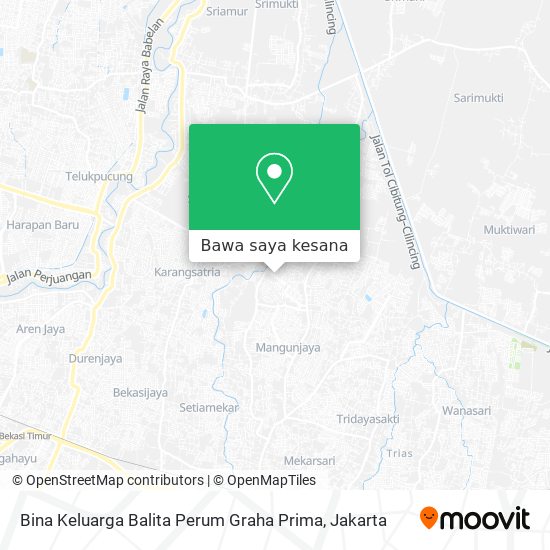 Peta Bina Keluarga Balita Perum Graha Prima