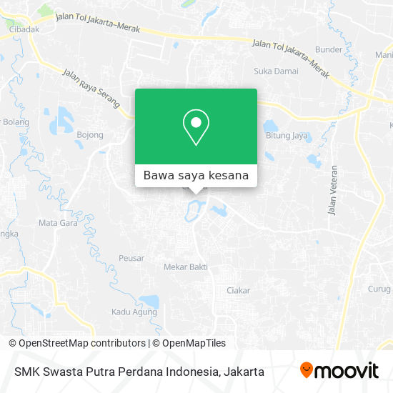 Peta SMK Swasta Putra Perdana Indonesia