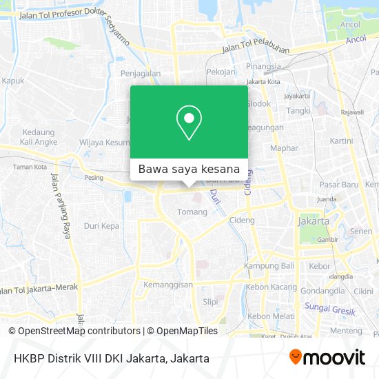 Peta HKBP Distrik VIII DKI Jakarta