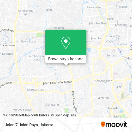 Peta Jalan 7 Jalan Raya