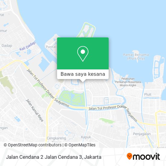 Peta Jalan Cendana 2 Jalan Cendana 3