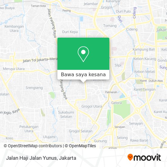 Peta Jalan Haji Jalan Yunus