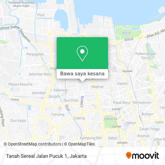 Peta Tanah Sereal Jalan Pucuk 1