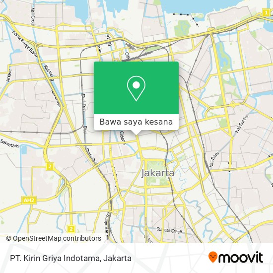 Peta PT. Kirin Griya Indotama