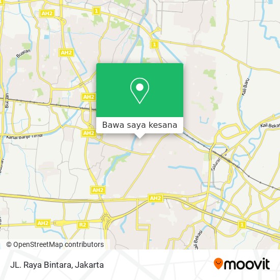 Peta JL. Raya Bintara
