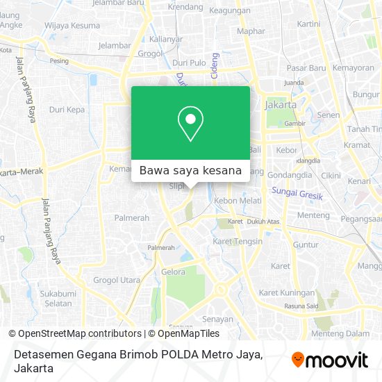 Peta Detasemen Gegana Brimob POLDA Metro Jaya