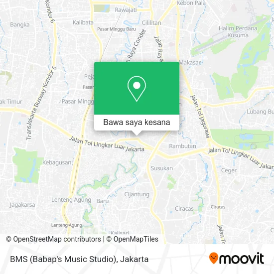 Peta BMS (Babap's Music Studio)