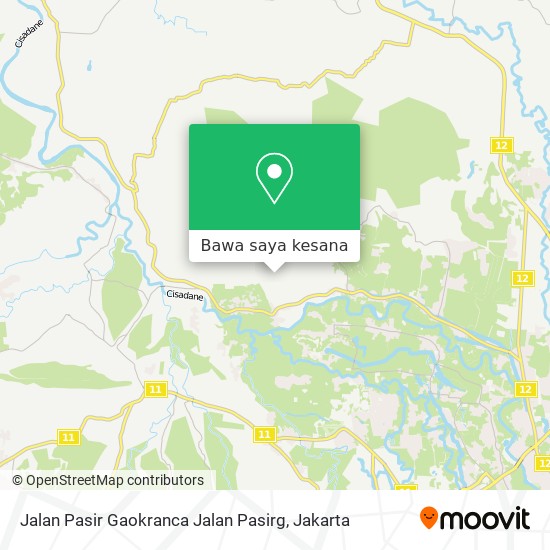 Peta Jalan Pasir Gaokranca Jalan Pasirg