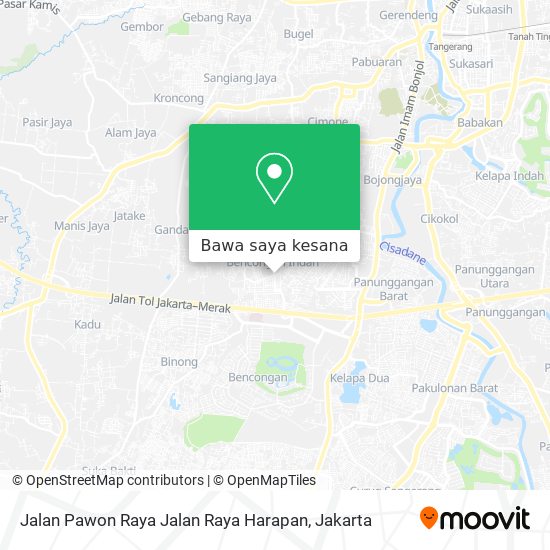 Peta Jalan Pawon Raya Jalan Raya Harapan