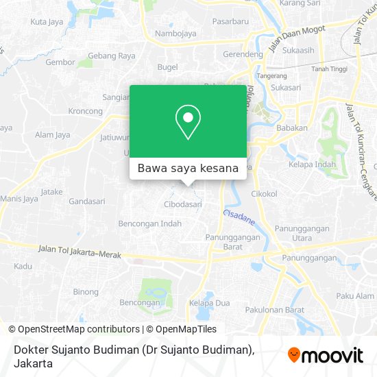 Peta Dokter Sujanto Budiman (Dr Sujanto Budiman)