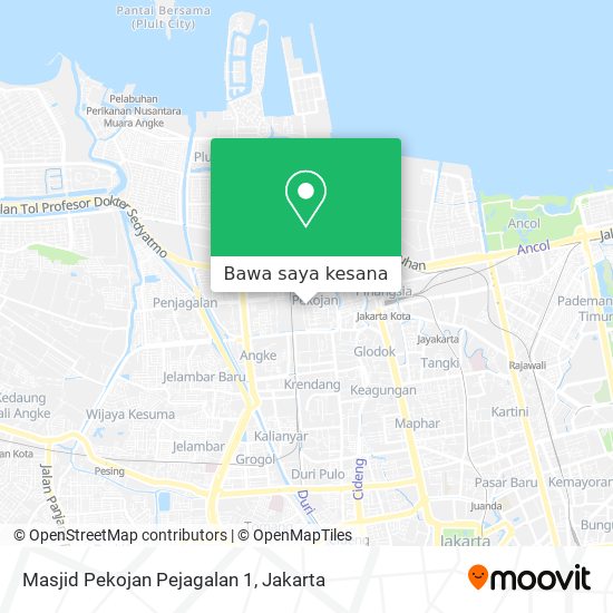 Peta Masjid Pekojan Pejagalan 1