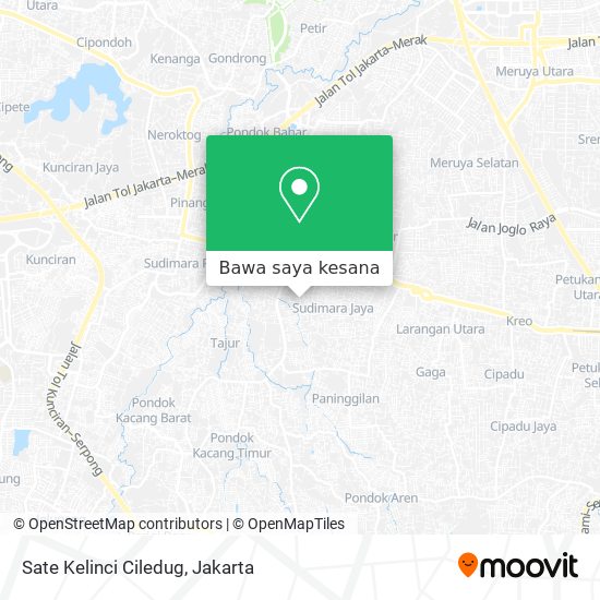 Peta Sate Kelinci Ciledug