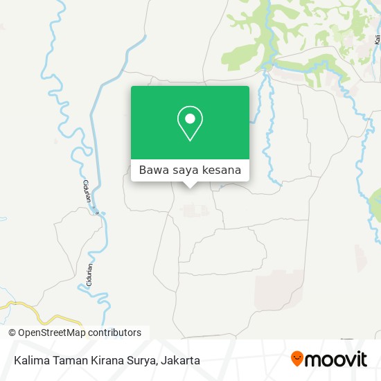 Peta Kalima Taman Kirana Surya