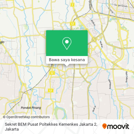 Peta Sekret BEM Pusat Poltekkes Kemenkes Jakarta 2