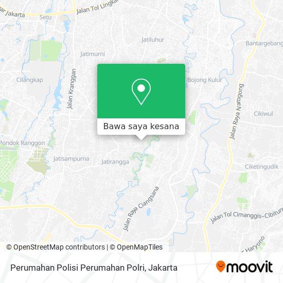 Peta Perumahan Polisi Perumahan Polri