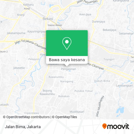 Peta Jalan Bima