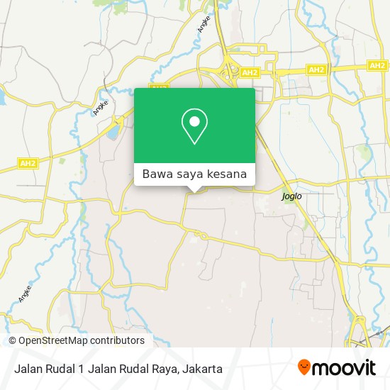 Peta Jalan Rudal 1 Jalan Rudal Raya