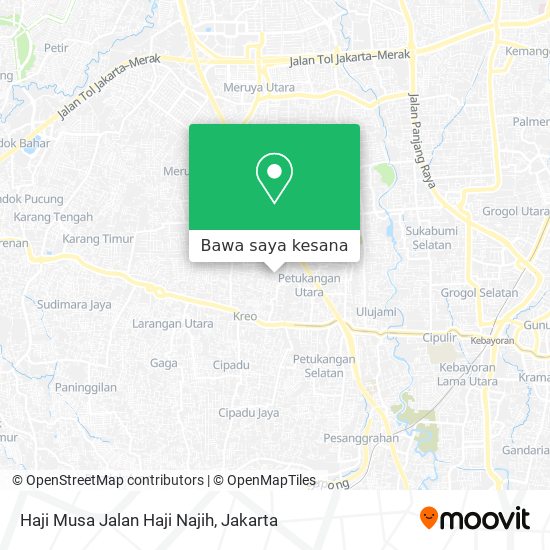 Peta Haji Musa Jalan Haji Najih