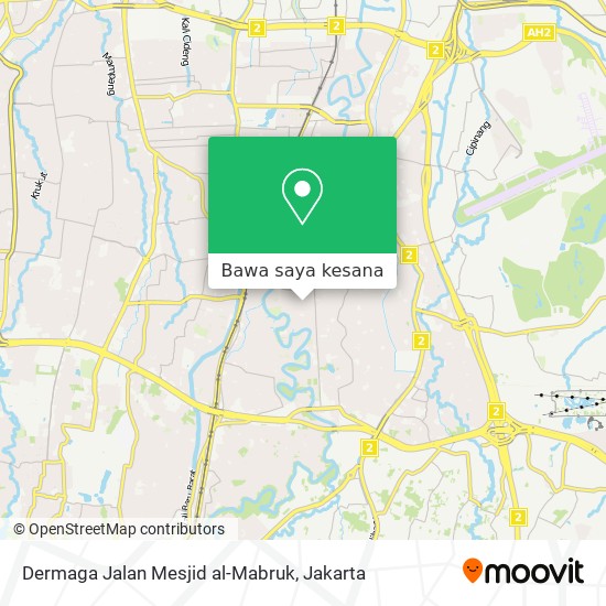 Peta Dermaga Jalan Mesjid al-Mabruk