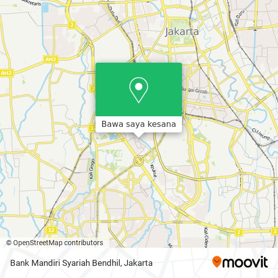 Peta Bank Mandiri Syariah Bendhil