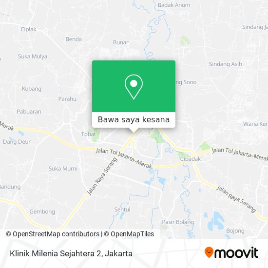 Peta Klinik Milenia Sejahtera 2