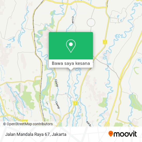 Peta Jalan Mandala Raya 67