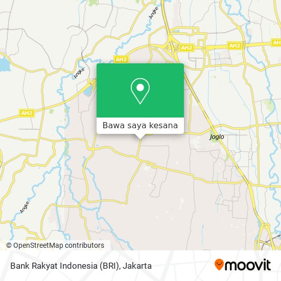 Peta Bank Rakyat Indonesia (BRI)
