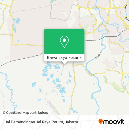 Peta Jal Pemancingan Jal Raya Perum