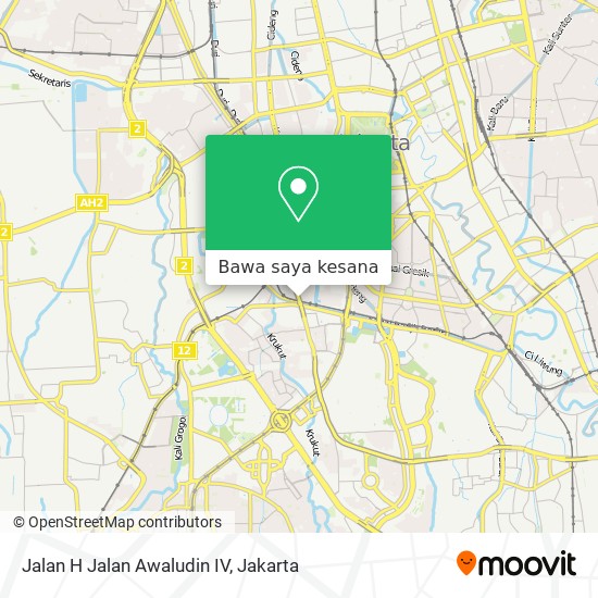 Peta Jalan H Jalan Awaludin IV