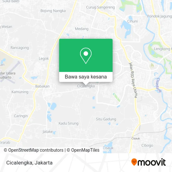 Peta Cicalengka