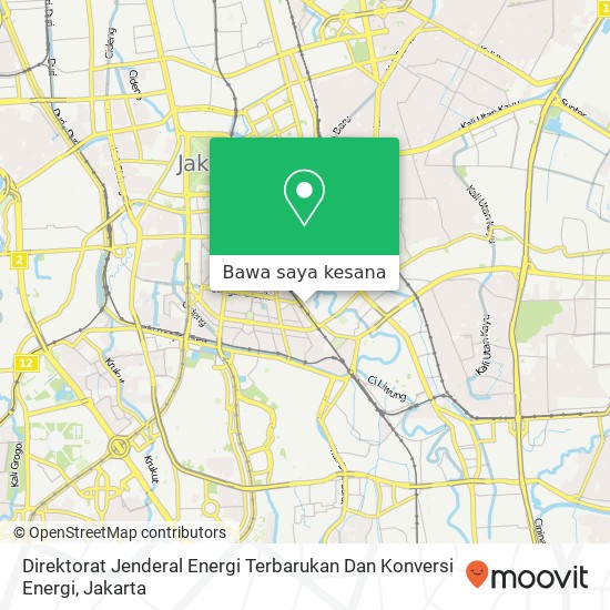 Peta Direktorat Jenderal Energi Terbarukan Dan Konversi Energi