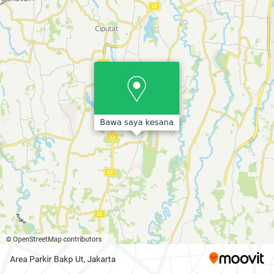 Peta Area Parkir Bakp Ut