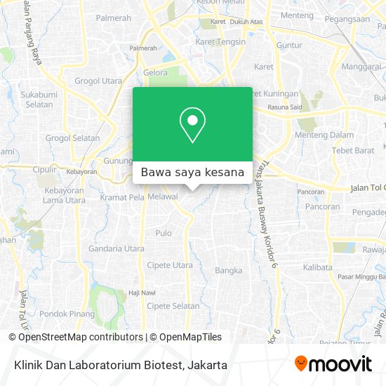 Peta Klinik Dan Laboratorium Biotest