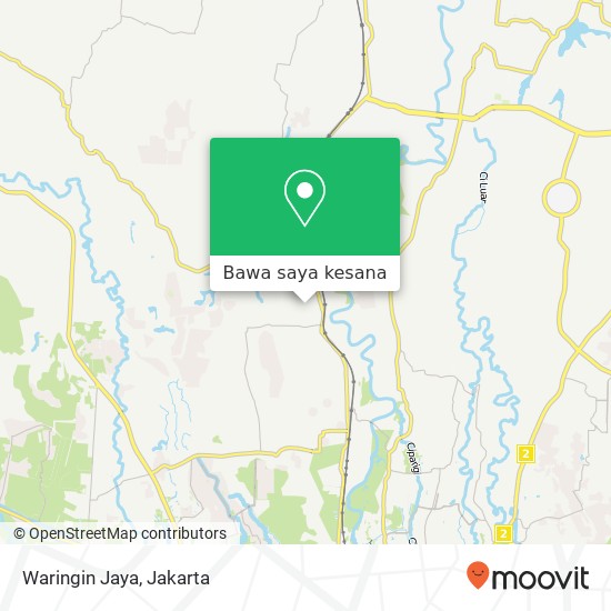 Peta Waringin Jaya