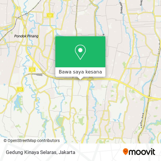 Peta Gedung Kinaya Selaras