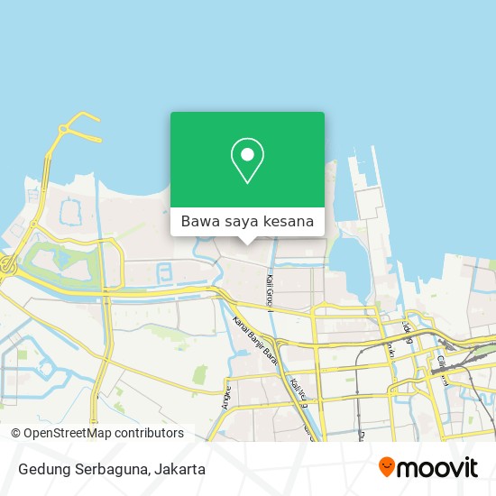 Peta Gedung Serbaguna