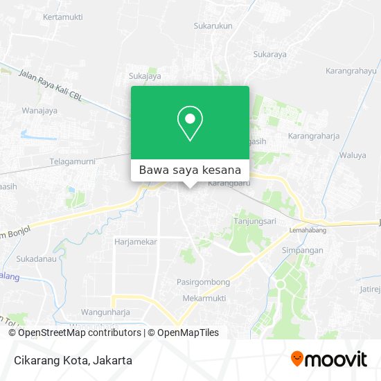 Peta Cikarang Kota