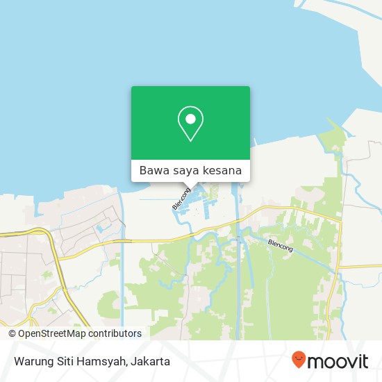 Peta Warung Siti Hamsyah
